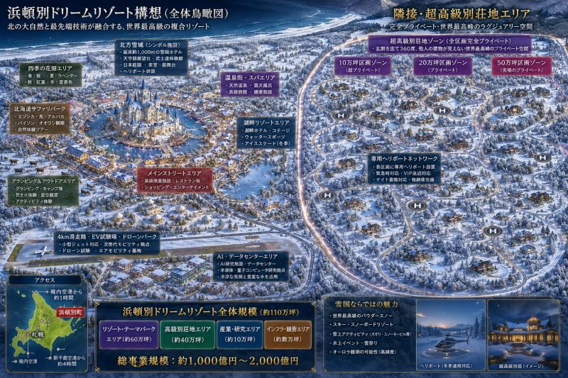 浜頓別ドリームリゾートの用地